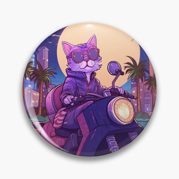 Artikelvorschau, Purrfectly Retro: Katze auf einem Roller entworfen und verkauft von fdgmtl.