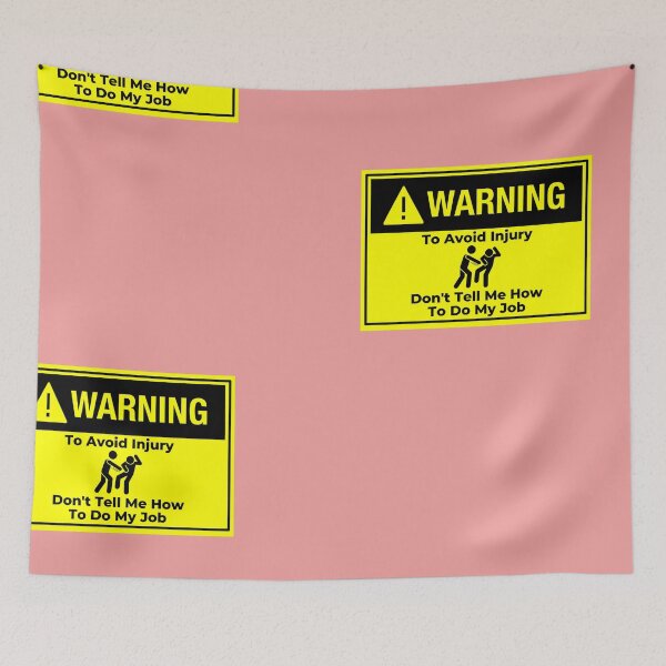 Item preview, To avoid injury don't tell me how to do my job Essential T-Shirt designed and sold by StoreSB.