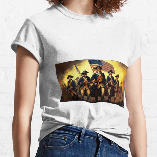 revolutionary war t shirts