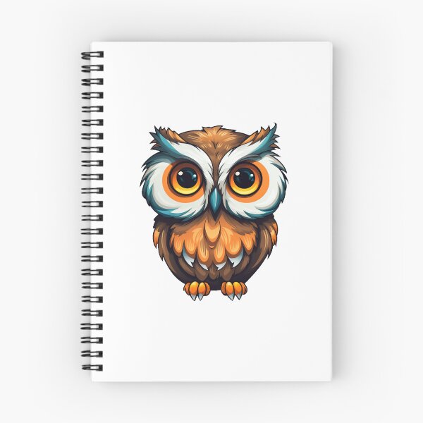 Item preview, Big eyes young owl designed and sold by SmileshareShop.
