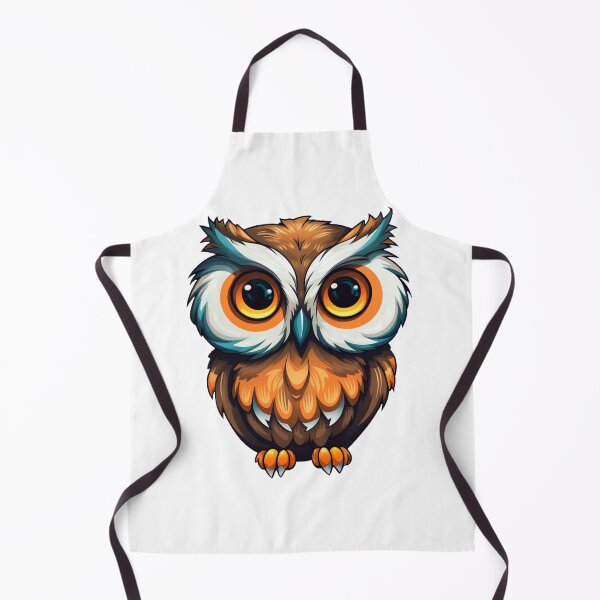 Item preview, Big eyes young owl designed and sold by SmileshareShop.