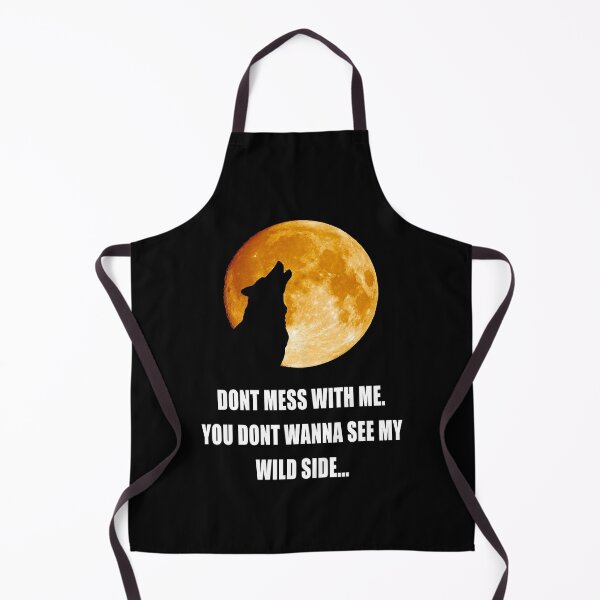 Item preview, Wild side alpha wolf ironic funny meme designed and sold by JEMerchandise.