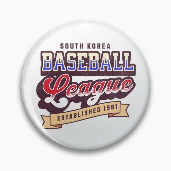 Item preview, Vintage South Korean Baseball League  designed and sold by Kai Wen Designs.