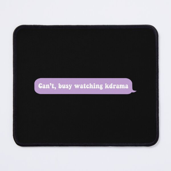 Item preview, buzy watching kdrama designed and sold by nelkrshop.