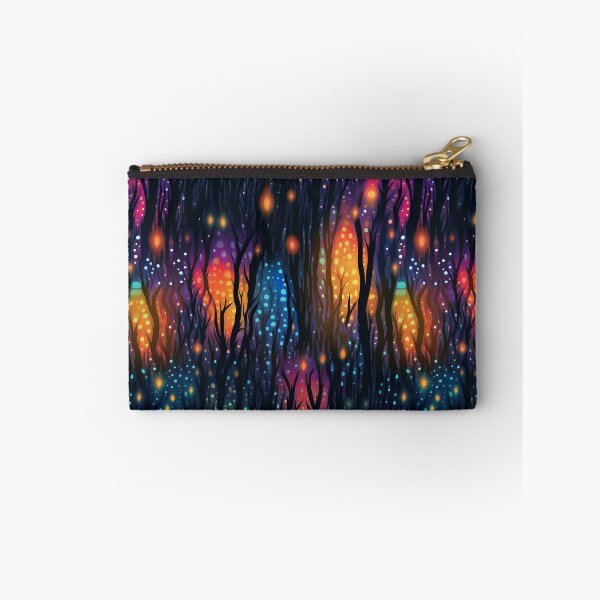 Item preview, Aesthetic Glowing Forest Pattern designed and sold by MythicPrompts.
