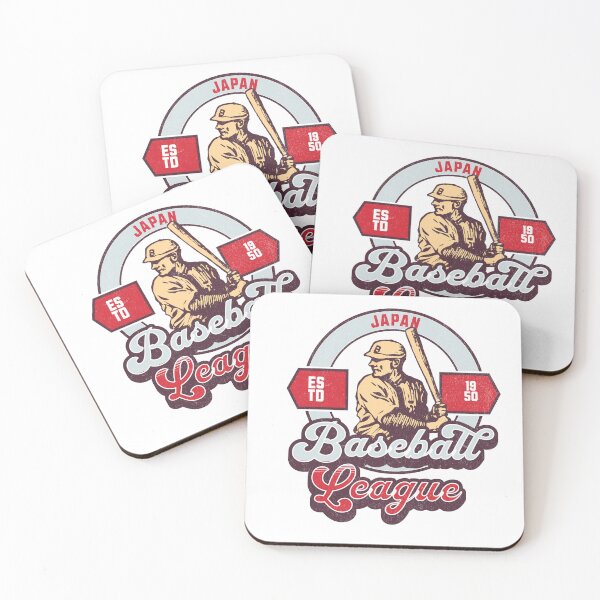 Item preview, Vintage Japanese Baseball League  designed and sold by Kai Wen Designs.