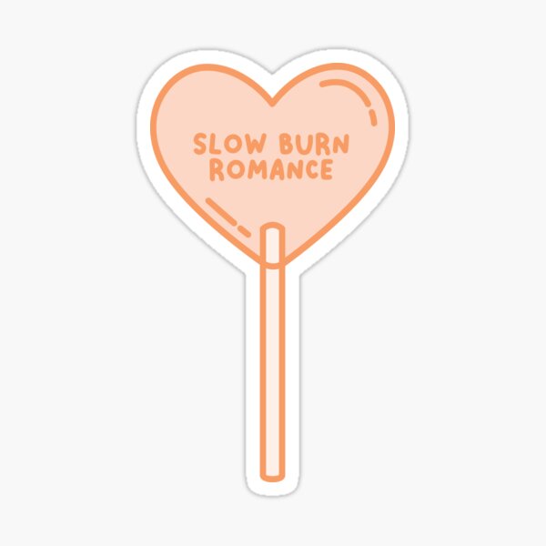 Slow Burn Book Club Sticker for Sale by LitDigital