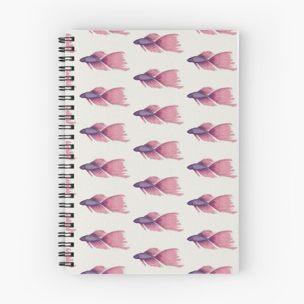 Item preview, Pink and Purple Beta Fish designed and sold by feeble-platypus.