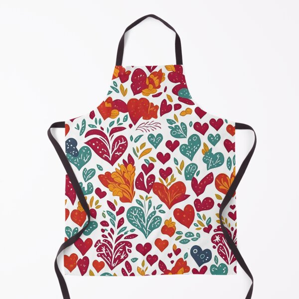 Item preview, Floral Hearts Pattern designed and sold by nerminokeen.