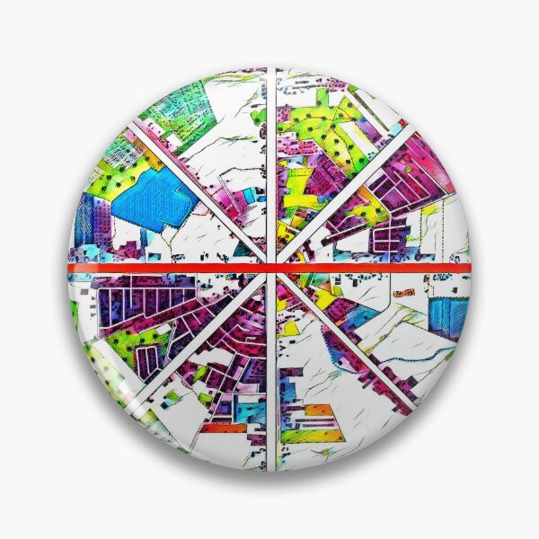 Item preview, Map Graphic of Nowosolna District in Lodz designed and sold by Nowosolnianka.