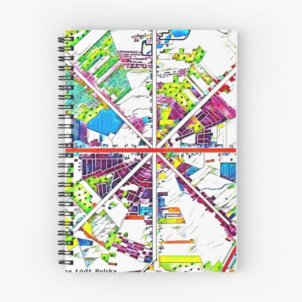 Item preview, Map Graphic of Nowosolna District in Lodz designed and sold by Nowosolnianka.