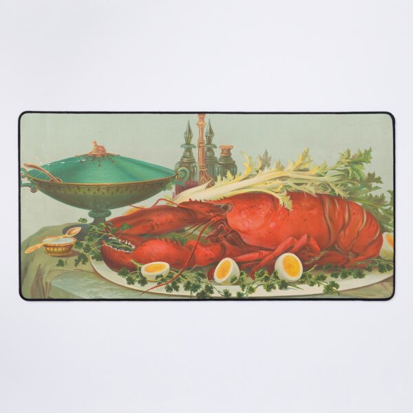 Item preview, Vintage Seafood Lobster Still Life designed and sold by Vintage Wall Art.