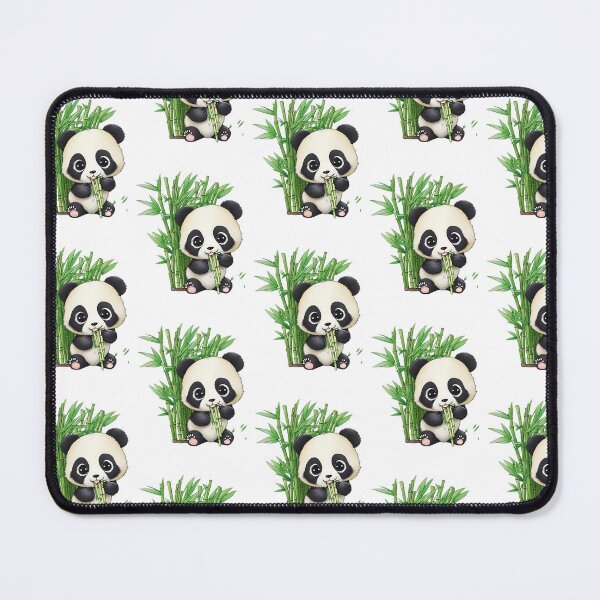 Item preview, Gourmet Panda Savoring Bamboo Bites designed and sold by Permana96.
