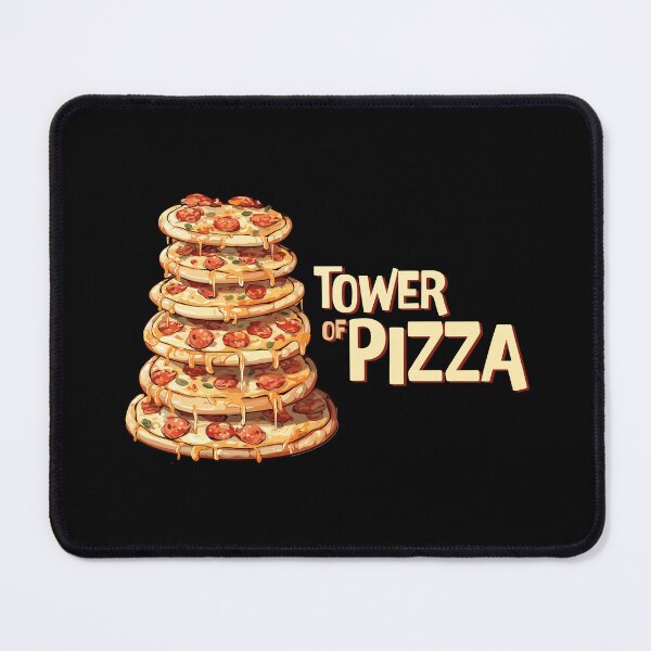 Item preview, Tower of Pizza designed and sold by MadSwellDesigns.
