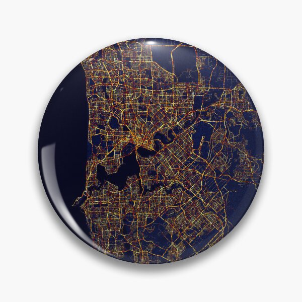 Item preview, Perth, Australia Map -  City At Night designed and sold by deMAP.