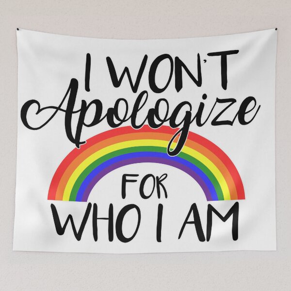 Item preview, No Apologies - Pride  designed and sold by ScarletVault.