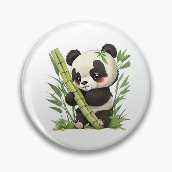 Item preview, panda eating bamboo designed and sold by Permana96.