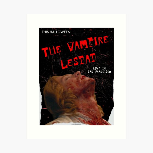 Item preview, The Vampire Lestat - Concert Poster 8 designed and sold by nocontextlestat.