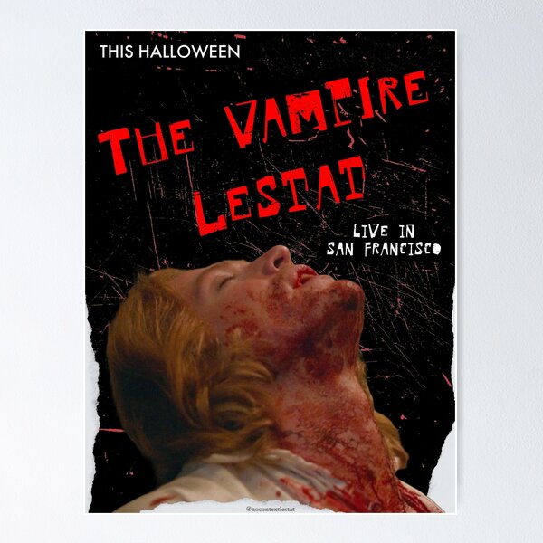 Item preview, The Vampire Lestat - Concert Poster 8 designed and sold by nocontextlestat.