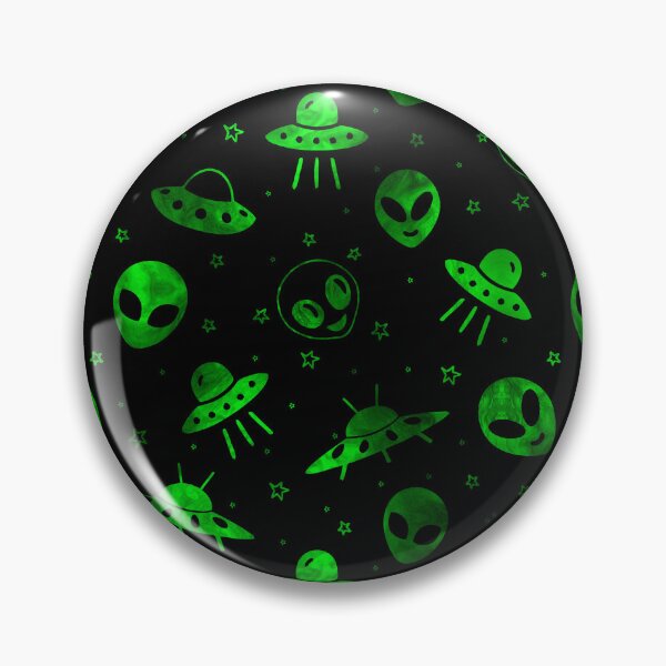 Item preview, Aliens and UFOs Pattern designed and sold by Studio Vickn.