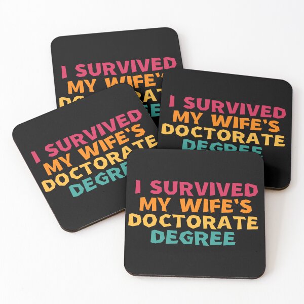 Item preview, i survived my wife's doctorate degree designed and sold by manandi1.