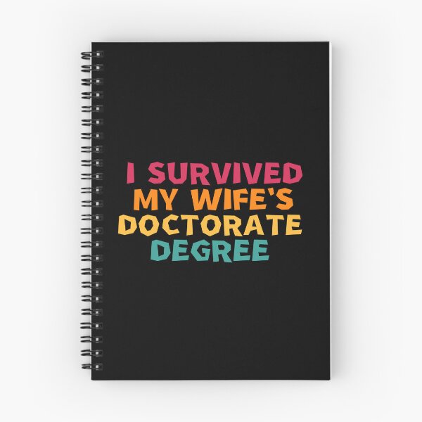 Item preview, i survived my wife's doctorate degree designed and sold by manandi1.