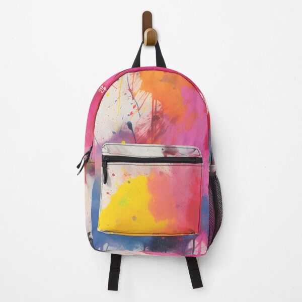 Item preview, love the chaos colorful splash escape painting designed and sold by LuisaYas.