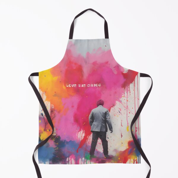 Item preview, love the chaos colorful splash escape painting designed and sold by LuisaYas.