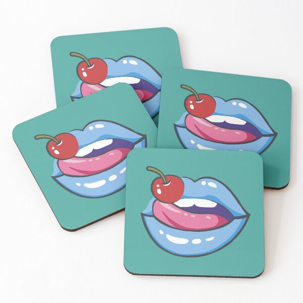 Item preview, Love Island Cherry Lips (Homage) designed and sold by DarkMatter2016.