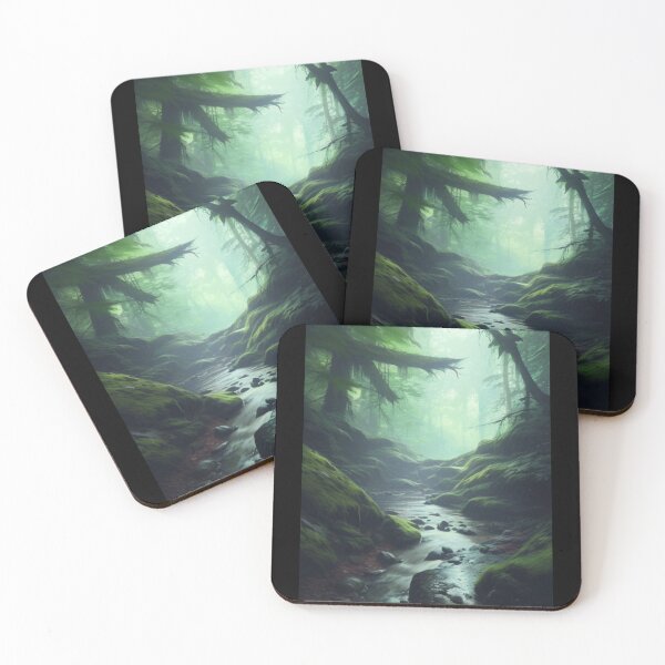 Item preview, stream in the forest designed and sold by EuropeanPrints.