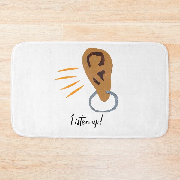 Item preview, Listen Up! designed and sold by blue-planet-art.