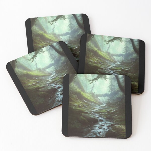 Item preview, stream in the forest designed and sold by EuropeanPrints.
