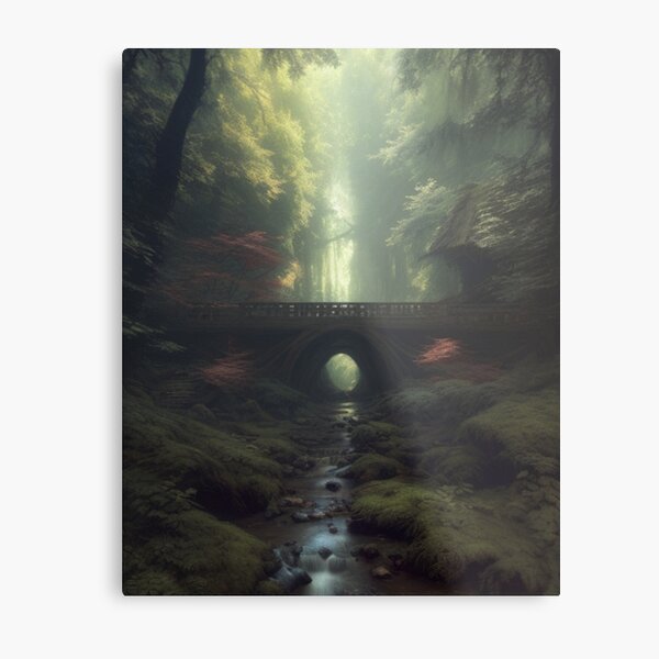 Item preview, stream in the forest designed and sold by EuropeanPrints.