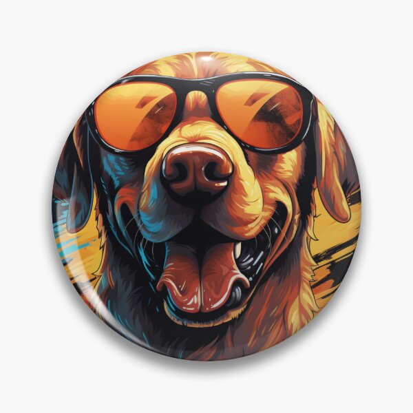 Item preview, funny labrador in sunglasses  designed and sold by Sylwia Kuc.