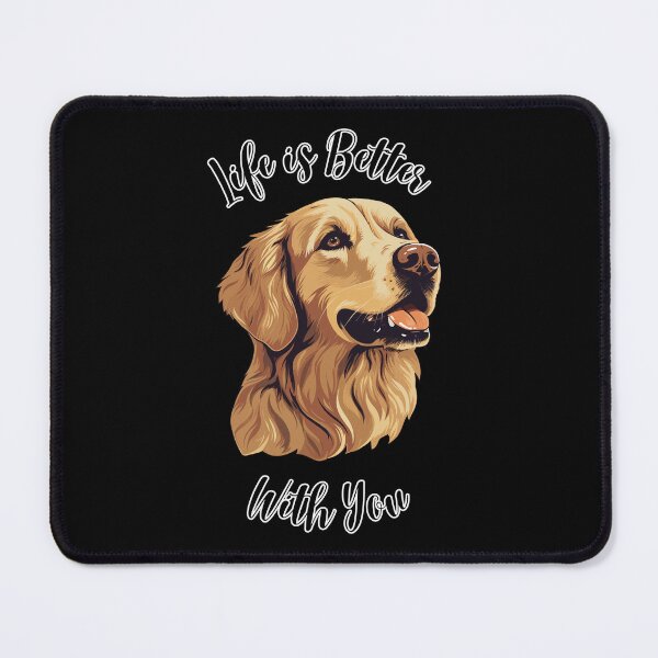 Item preview, Life is Better With You - Golden Retriever designed and sold by JennyDesignShop.