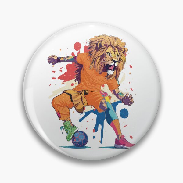 Item preview, Oranje Holland Soccer Lion - Street Art Style designed and sold by Numero14.