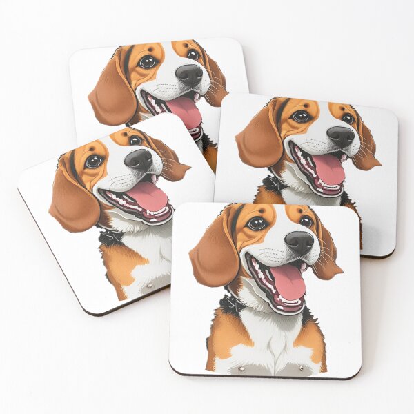 Item preview, Cute Happy Beagle Dog  designed and sold by Petsthetic.