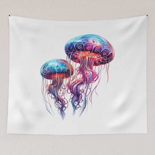 Item preview, Jellyfish Ocean Art - Aquatic Animals Jellyfish Lovers designed and sold by AlanPhotoArt.