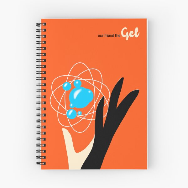Item preview, our friend the Gel - Portal Notebook Design designed and sold by LithiumArt94.