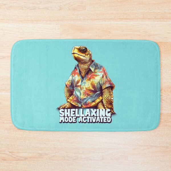 Item preview, Shellaxing Mode Activated, Hawaiian Dad Humor designed and sold by Capybara Clothing.