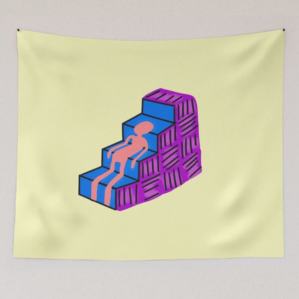 Item preview, Shadow man- Purple and Blue designed and sold by ScrimblyStudios.