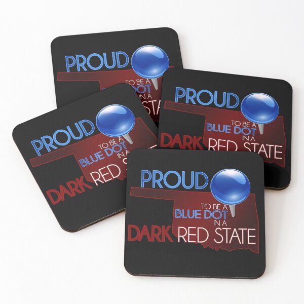 Item preview, Proud to be a Blue Dot in Red State Oklahoma designed and sold by Tammie Dodge.