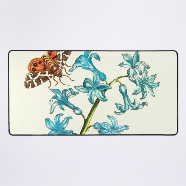 Item preview, Antique scientific illustration of metamorphosis. Blue designed and sold by scientiafemina.