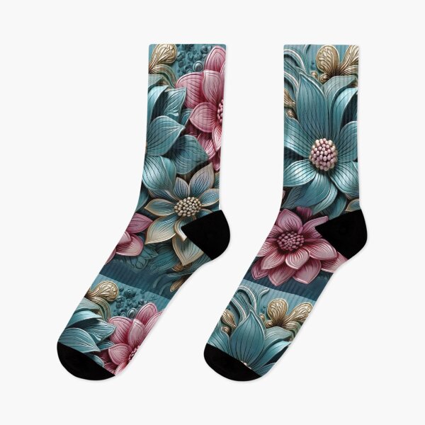 Item preview, 3D Teal Pink Seamless Pattern designed and sold by Figuradam.