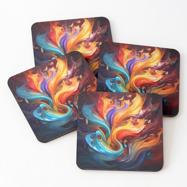 Item preview, Fire of colours designed and sold by BubbleGlee.