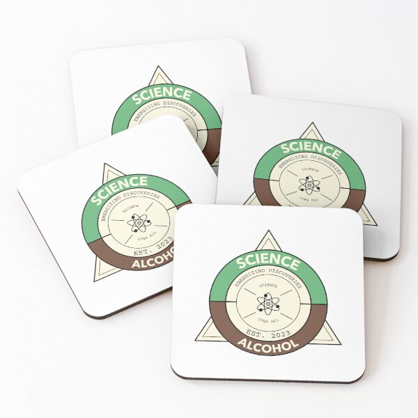 Item preview, Science and Alcohol designed and sold by PurelyPrintable.
