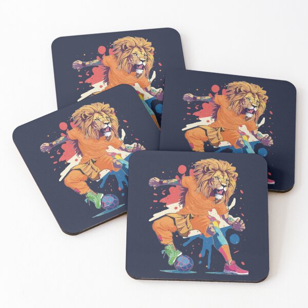 Item preview, Oranje Holland Soccer Lion - Street Art Style designed and sold by Numero14.