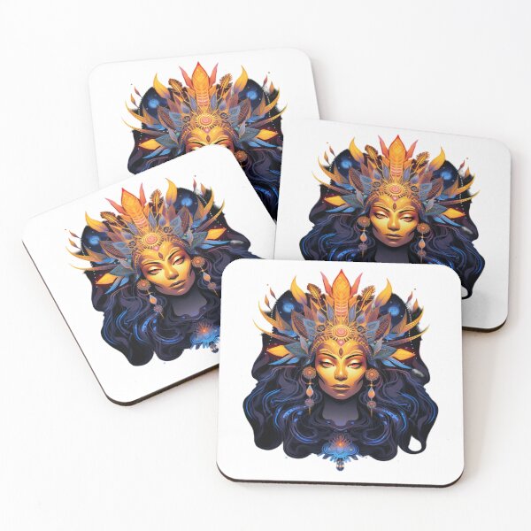 Item preview, Goddess of Blue Energy designed and sold by Cleverartesigns.