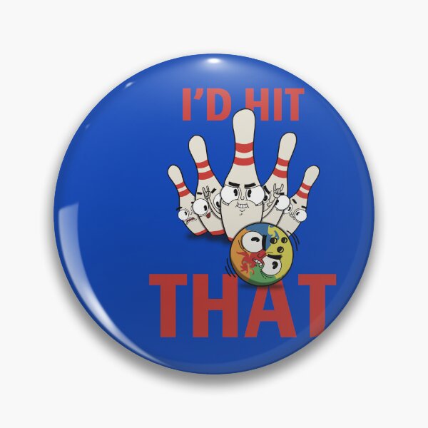 Item preview, I'd hit that bowling :  Funny Bowling Player Team designed and sold by ImaginarStore.