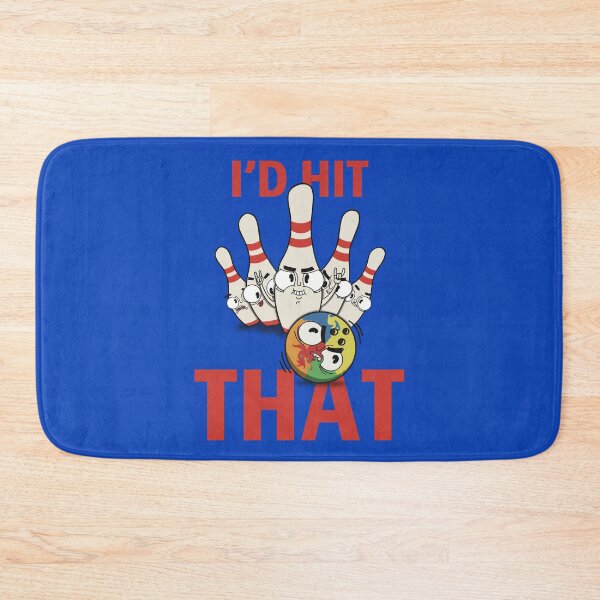 Item preview, I'd hit that bowling :  Funny Bowling Player Team designed and sold by ImaginarStore.